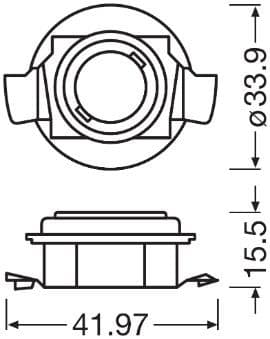 Spuldzes patrona ams-OSRAM 64210DA01-1 3