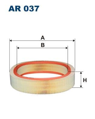 Gaisa filtrs FILTRON AR 037 1