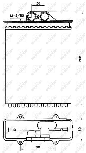 Siltummainis, Salona apsilde NRF 58255 5