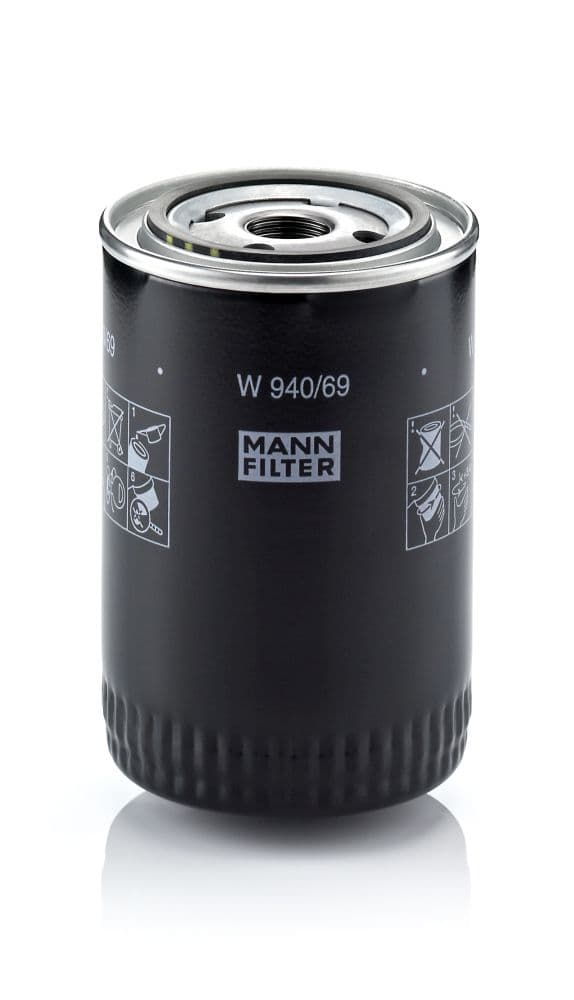 Eļļas filtrs MANN-FILTER W 940/69 1