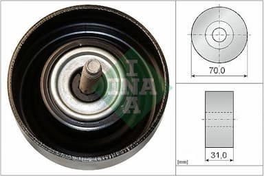 Parazīt-/Vadrullītis, Ķīļrievu siksna Schaeffler INA 532 0614 10 1