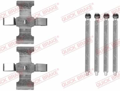 Piederumu komplekts, Disku bremžu uzlikas QUICK BRAKE 109-0076 1