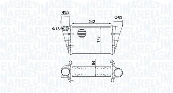 Starpdzesētājs MAGNETI MARELLI 351319204070 1