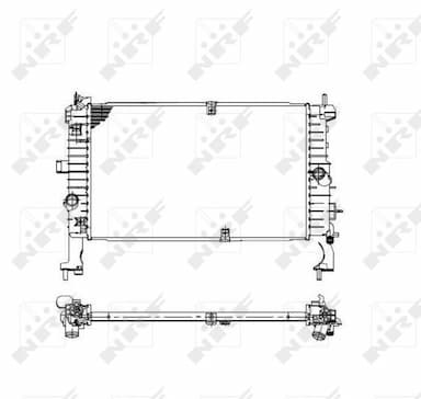 Radiators, Motora dzesēšanas sistēma NRF 53475 5