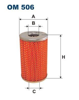 Eļļas filtrs FILTRON OM 506 1