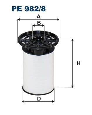 Degvielas filtrs FILTRON PE 982/8 1