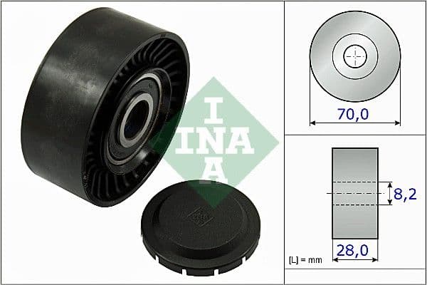 Parazīt-/Vadrullītis, Ķīļrievu siksna INA 532 0468 10 1