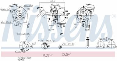 Kompresors, Turbopūte NISSENS 93083 5