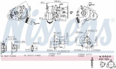 Kompresors, Turbopūte NISSENS 93021 6