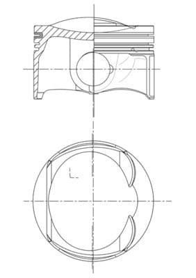 Virzulis MAHLE 028 PI 00132 010 1