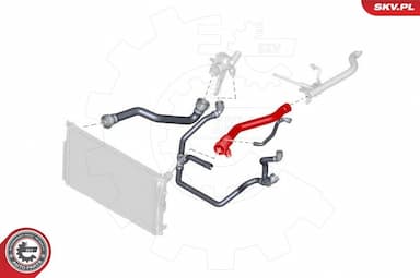 Radiatora cauruļvads ESEN SKV 43SKV743 4