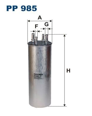 Degvielas filtrs FILTRON PP 985 1