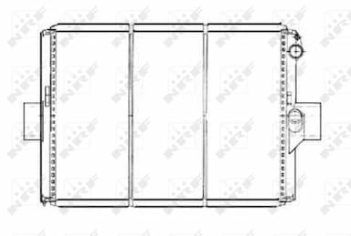 Radiators, Motora dzesēšanas sistēma NRF 58883 4