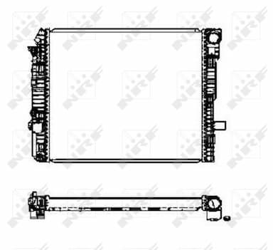 Radiators, Motora dzesēšanas sistēma NRF 50587 5