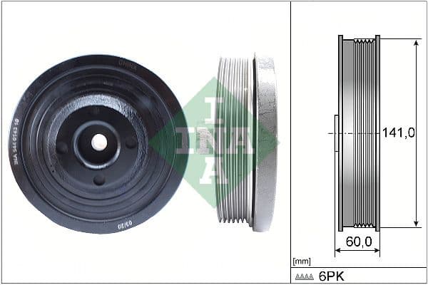 Piedziņas skriemelis, Kloķvārpsta Schaeffler INA 544 0143 10 1