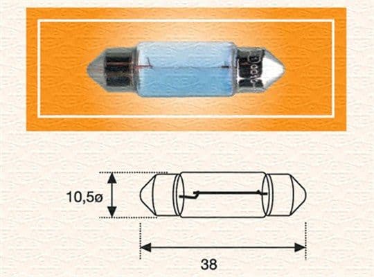 Kvēlspuldze MAGNETI MARELLI 009423100000 1