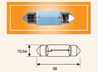 Kvēlspuldze MAGNETI MARELLI 009423100000 1