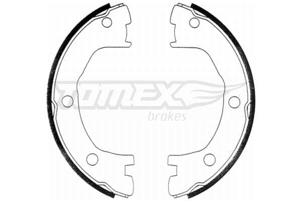 Bremžu loku komplekts TOMEX Brakes TX 21-41 1