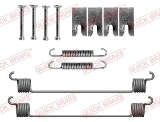 Piederumu komplekts, Bremžu loki QUICK BRAKE 105-0056 1