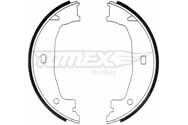 Bremžu loku komplekts TOMEX Brakes TX 21-24 1