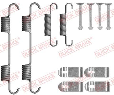 Piederumu komplekts, Stāvbremzes mehānisma bremžu loks QUICK BRAKE 105-0078 1