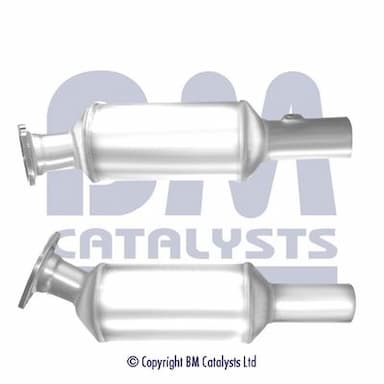 Nosēdumu-/Daļiņu filtrs, Izplūdes gāzu sistēma BM CATALYSTS BM11366 1