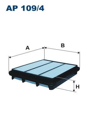 Gaisa filtrs FILTRON AP 109/4 1
