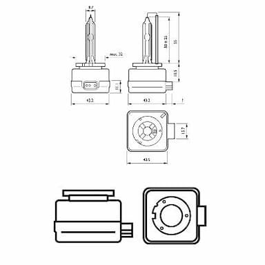 Kvēlspuldze PHILIPS 85415WHV2S1 3