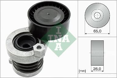 Siksnas spriegotājs, Ķīļsiksna Schaeffler INA 534 0551 10 1