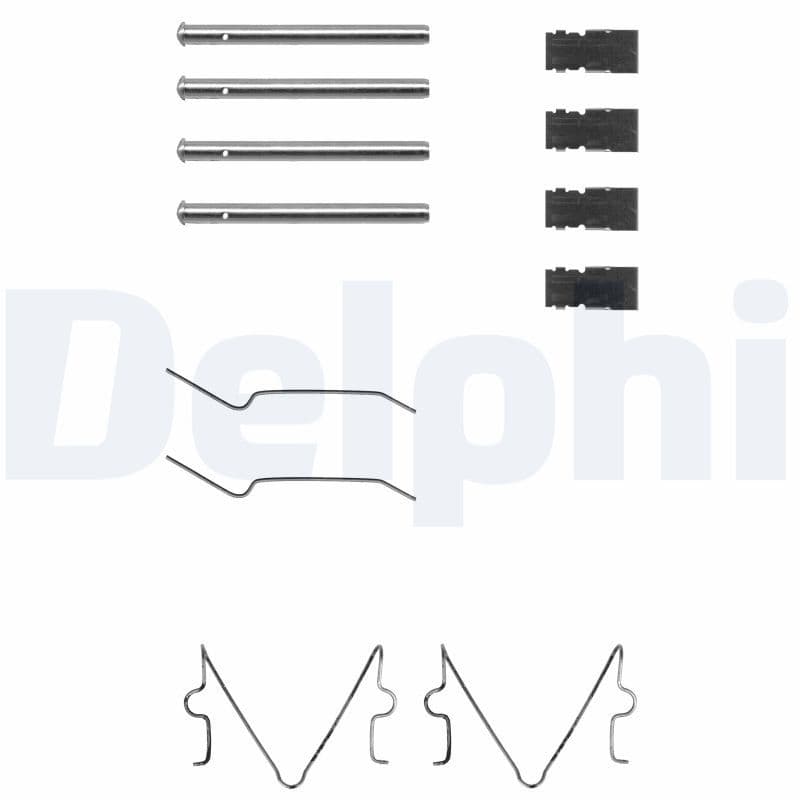 Piederumu komplekts, Disku bremžu uzlikas DELPHI LX0164 1