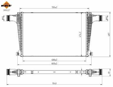 Starpdzesētājs NRF 309127 1