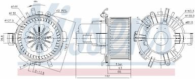 Salona ventilators NISSENS 87180 6