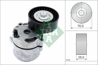 Siksnas spriegotājs, Ķīļsiksna Schaeffler INA 534 0711 10 1