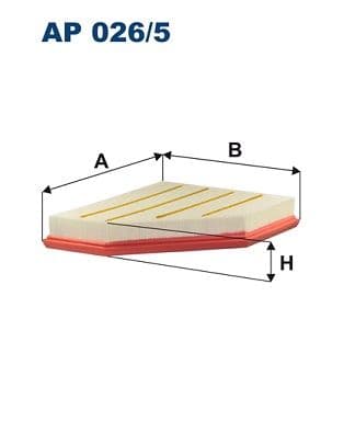 Gaisa filtrs FILTRON AP 026/5 1