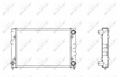 Radiators, Motora dzesēšanas sistēma NRF 509505 1