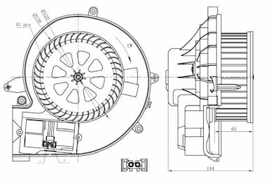 Salona ventilators NRF 34302 5