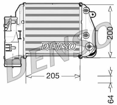 Starpdzesētājs DENSO DIT02025 1