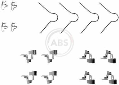 Piederumu komplekts, Disku bremžu uzlikas A.B.S. 1030Q 1