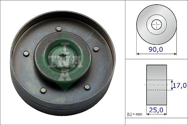 Parazīt-/Vadrullītis, Ķīļrievu siksna INA 532 0694 10 1