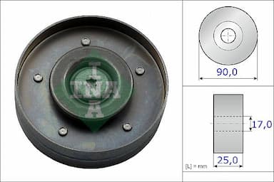 Parazīt-/Vadrullītis, Ķīļrievu siksna INA 532 0694 10 1