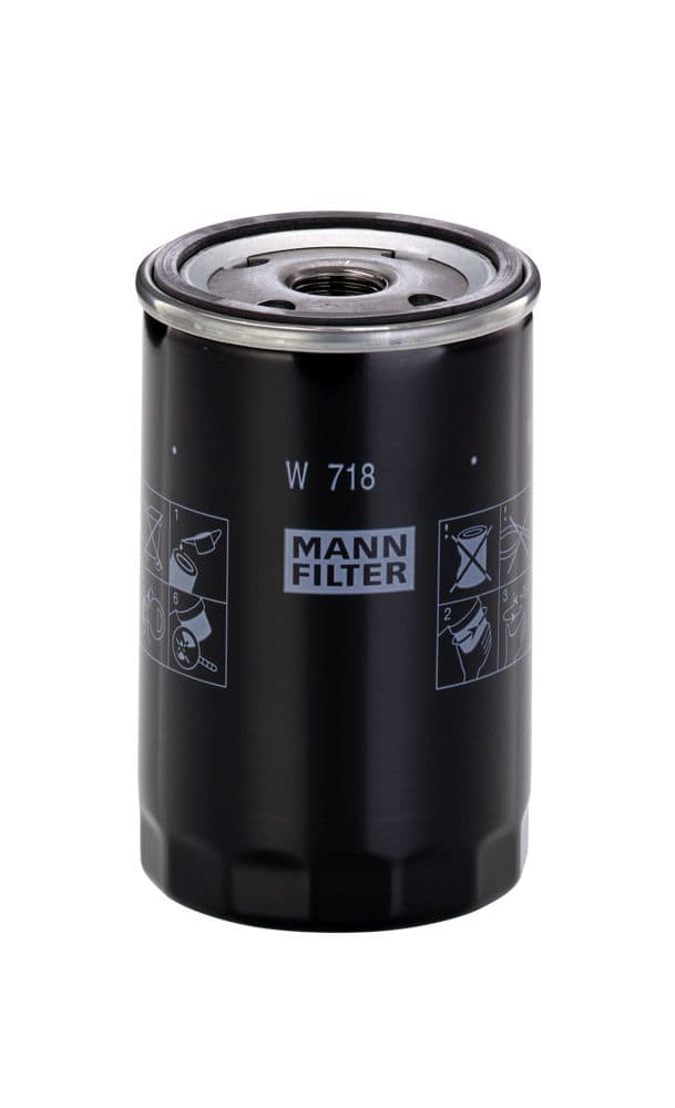 Eļļas filtrs MANN-FILTER W 718 1