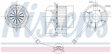 Salona ventilators NISSENS 87155 5