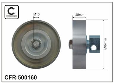 Spriegotājrullītis, Ķīļrievu siksna CAFFARO 500160 1