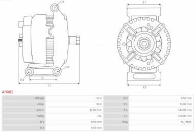 Ģenerators AS-PL A3082 5