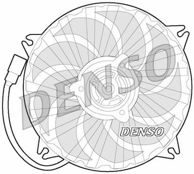 Ventilators, Motora dzesēšanas sistēma DENSO DER21017 1