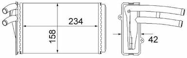 Siltummainis, Salona apsilde MAHLE AH 54 000S 2