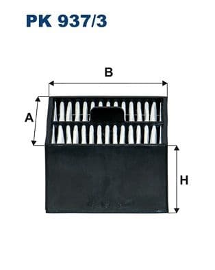 Degvielas filtrs FILTRON PK 937/3 1