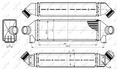 Starpdzesētājs NRF 30887 5