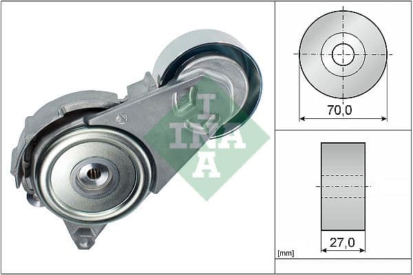 Siksnas spriegotājs, Ķīļsiksna Schaeffler INA 534 0408 10 1