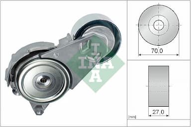 Siksnas spriegotājs, Ķīļsiksna Schaeffler INA 534 0408 10 1